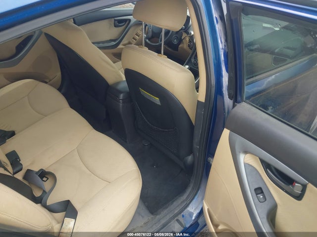 45076122 :رقم المزاد ، KMHDH4AE1DU660666 vin ، 2013 Hyundai Elantra Gls مزاد بيع