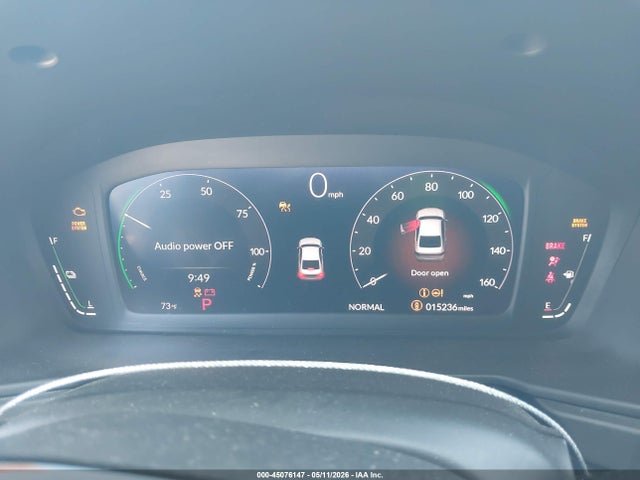 1HGCY2F85PA023682 Honda Accord Hybrid Touring