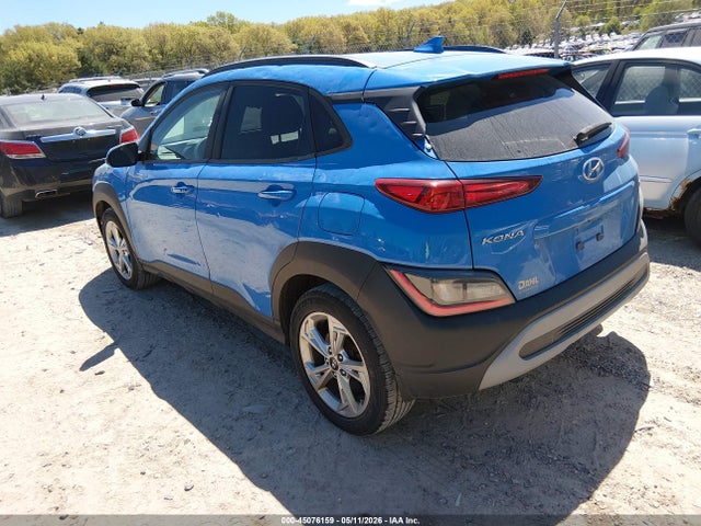 Aukcja sprzedaży 2022 Hyundai Kona Sel, vin: KM8K6CAB7NU856299, numer aukcji: 45076159