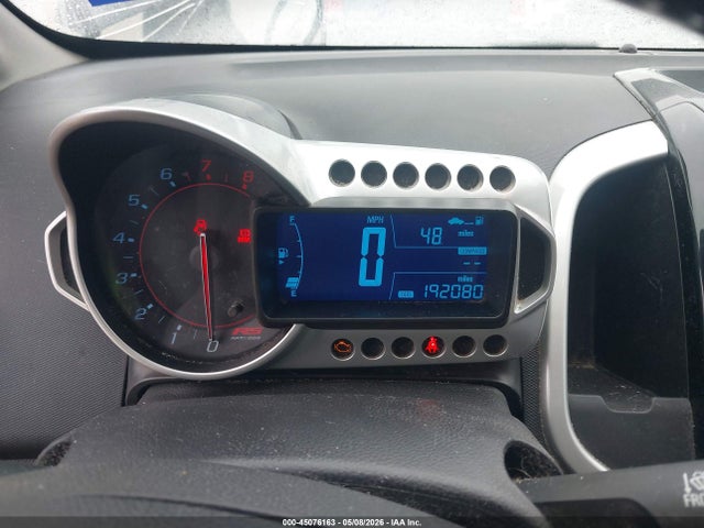 1G1JH6SB6F4128123 Chevrolet Sonic Rs Manual