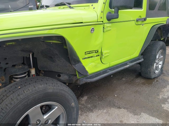Продажа на аукционе авто 2013 Jeep Wrangler Sport, vin: 1C4AJWAG2DL502173, номер лота: 45076185