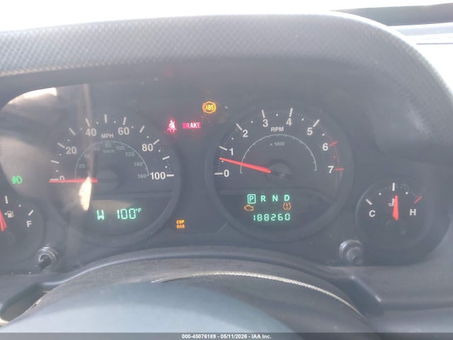45076189 :رقم المزاد ، 1J4GA39158L562232 vin ، 2008 Jeep Wrangler Unlimited X مزاد بيع
