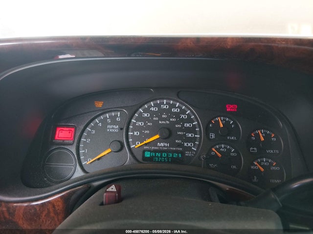 2001 Gmc Yukon Slt მანქანა იყიდება აუქციონზე, vin: 1GKEK13T81J193011, აუქციონის ნომერი: 45076200