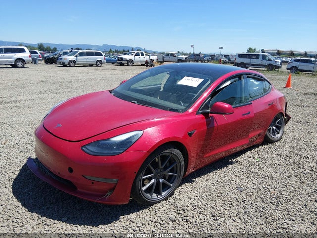 Tesla Model 3 Long Range 2021 5YJ3E1EB4MF875443 Image 2