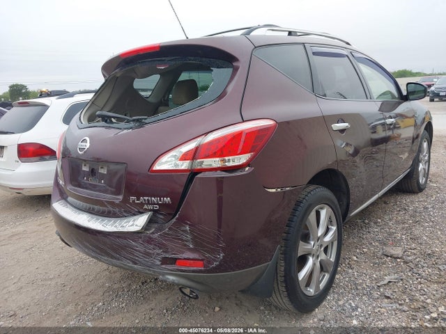 45076234 :رقم المزاد ، JN8AZ1MW1DW323012 vin ، 2013 Nissan Murano Le مزاد بيع