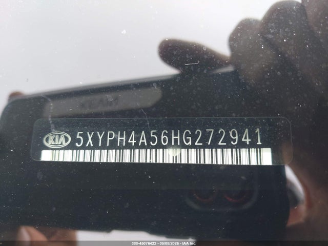 Продажа на аукционе авто 2017 Kia Sorento 3.3l Ex, vin: 5XYPH4A56HG272941, номер лота: 45076422
