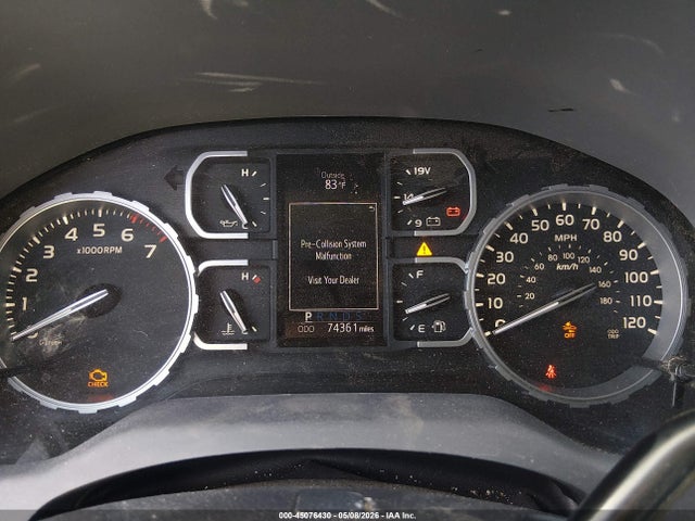 45076430 :رقم المزاد ، 5TFUY5F16LX922257 vin ، 2020 Toyota Tundra Sr5 مزاد بيع