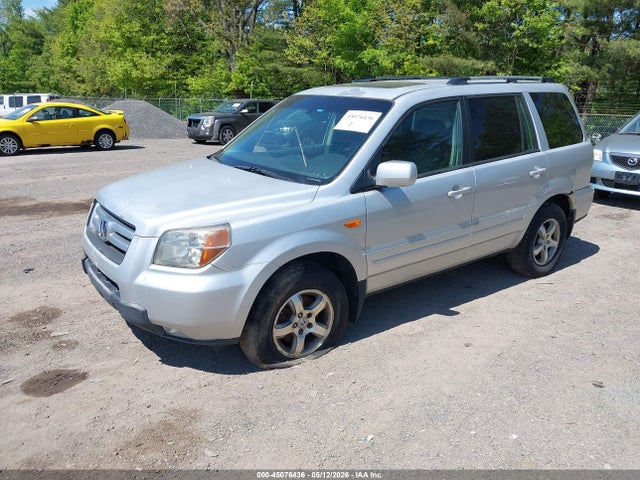 45076436 :رقم المزاد ، 2HKYF18567H515881 vin ، 2007 Honda Pilot Exl مزاد بيع