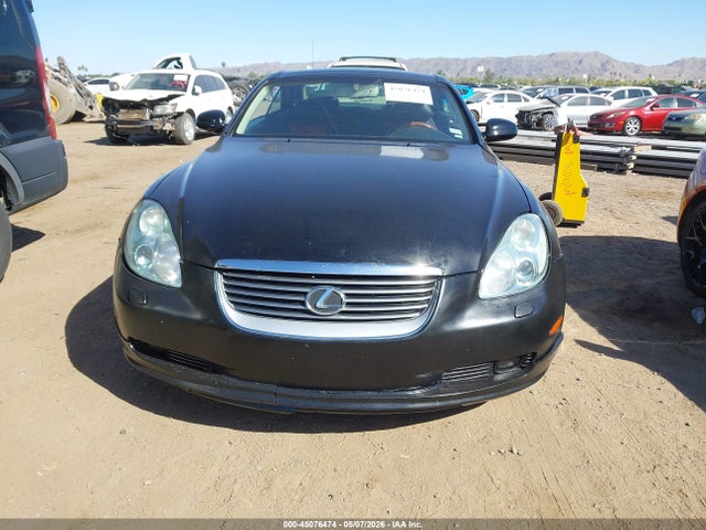 45076474 :رقم المزاد ، JTHFN48Y320031757 vin ، 2002 Lexus Sc 430 مزاد بيع