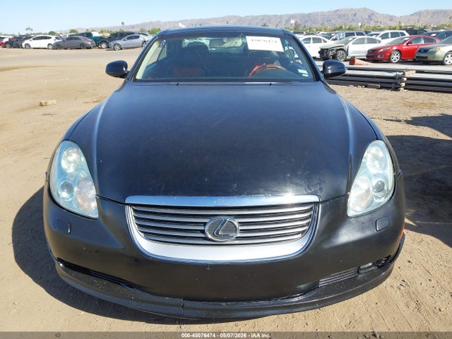 45076474 :رقم المزاد ، JTHFN48Y320031757 vin ، 2002 Lexus Sc 430 مزاد بيع
