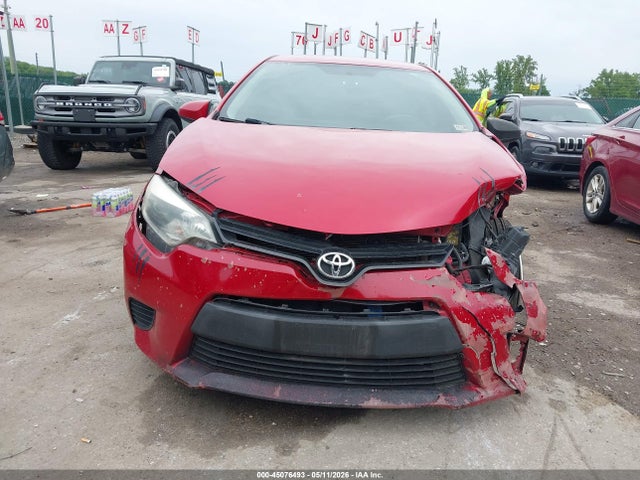 2014 Toyota Corolla Le მანქანა იყიდება აუქციონზე, vin: 2T1BURHE6EC202422, აუქციონის ნომერი: 45076493