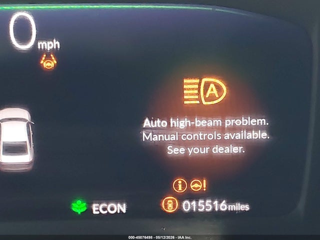 45076498 :رقم المزاد ، 1HGCY2F52SA048361 vin ، 2025 Honda Accord Hybrid Sport مزاد بيع