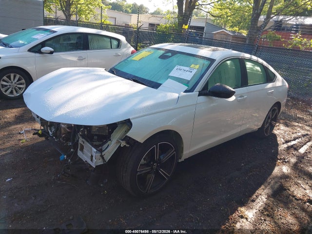 45076498 :رقم المزاد ، 1HGCY2F52SA048361 vin ، 2025 Honda Accord Hybrid Sport مزاد بيع