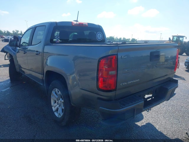 45076504 :رقم المزاد ، 1GCGSCENXM1145982 vin ، 2021 Chevrolet Colorado 2wd  Short Box Lt مزاد بيع