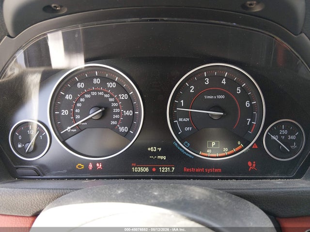45076552 :رقم المزاد ، WBA3R5C5XFK372995 vin ، 2015 Bmw 435i Xdrive مزاد بيع