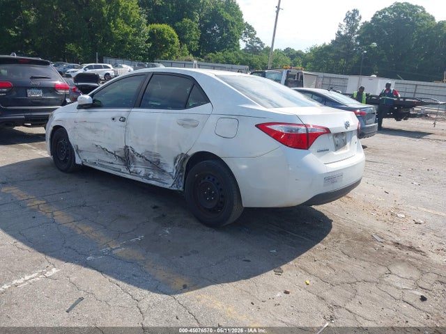 45076570 :رقم المزاد ، 5YFBURHE4GP505119 vin ، 2016 Toyota Corolla Le مزاد بيع