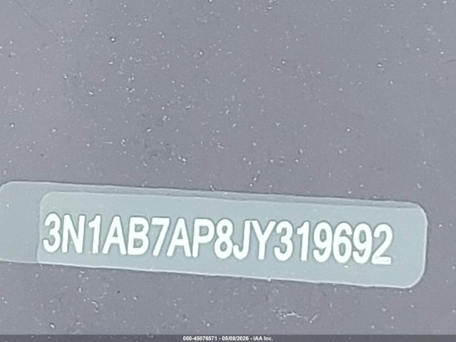 Aukcja sprzedaży 2018 Nissan Sentra S, vin: 3N1AB7AP8JY319692, numer aukcji: 45076571