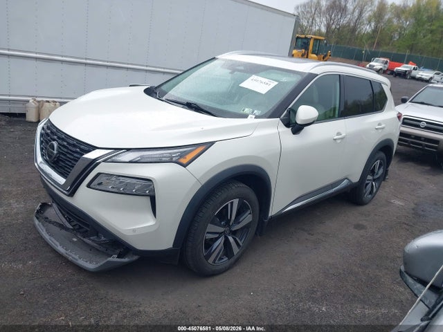 45076581 :رقم المزاد ، 5N1AT3CB7MC760534 vin ، 2021 Nissan Rogue Sl Intelligent Awd مزاد بيع