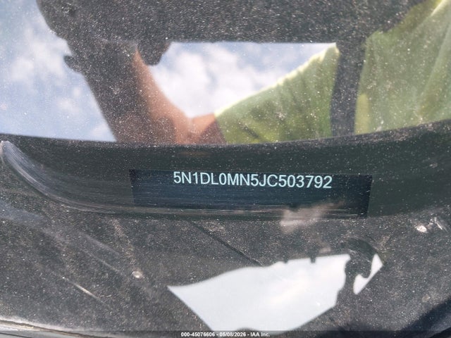 Auction sale of the 2018 Infiniti Qx60, vin: 5N1DL0MN5JC503792, lot number: 45076606