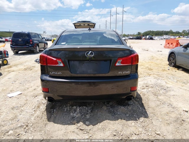 Продажа на аукционе авто 2009 Lexus Is 250, vin: JTHBK262695091474, номер лота: 45076612