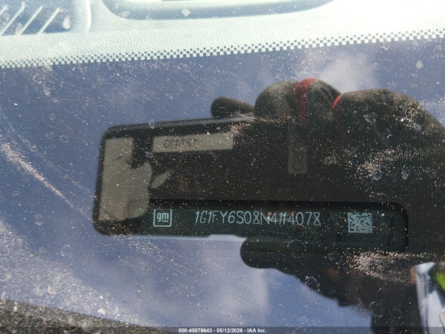 1G1FY6S08N4114078 Chevrolet Bolt Euv Fwd Lt