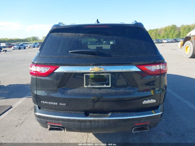 45076803 :رقم المزاد ، 1GNEVJKW8KJ161330 vin ، 2019 Chevrolet Traverse High Country مزاد بيع