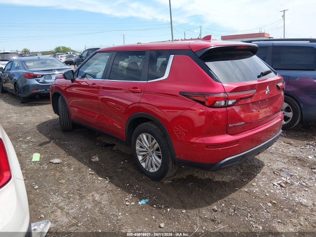 2024 Mitsubishi Outlander Es 2.5 2wd მანქანა იყიდება აუქციონზე, vin: JA4J3UA87RZ033930, აუქციონის ნომერი: 45076807