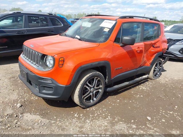 45076816 :رقم المزاد ، ZACCJBAT5GPC79321 vin ، 2016 Jeep Renegade Sport مزاد بيع