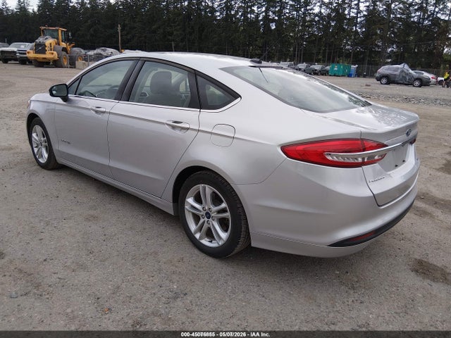 Ford Fusion Hybrid S 2018 3FA6P0UU6JR212749 Image 3