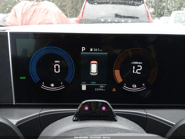 2025 Hyundai Santa Fe Hybrid Sel მანქანა იყიდება აუქციონზე, vin: 5NMP2DG10SH022243, აუქციონის ნომერი: 45076962