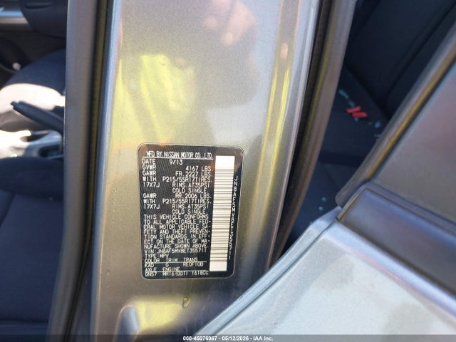 45076967 :رقم المزاد ، JN8AF5MV8ET355711 vin ، 2014 Nissan Juke S مزاد بيع