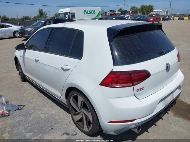 45076978 :رقم المزاد ، 3VW6T7AU0MM008787 vin ، 2021 Volkswagen Golf Gti 2.0t Autobahn/2.0t S/2.0t Se مزاد بيع