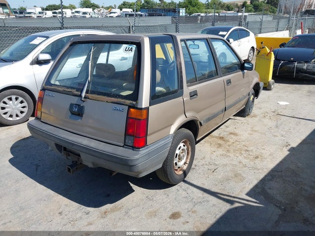 1986 Honda Civic 1500 Dx მანქანა იყიდება აუქციონზე, vin: JHMAN5522GC001008, აუქციონის ნომერი: 45076984