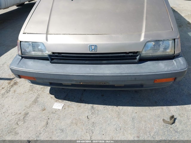 1986 Honda Civic 1500 Dx მანქანა იყიდება აუქციონზე, vin: JHMAN5522GC001008, აუქციონის ნომერი: 45076984