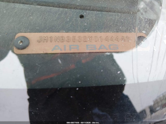 Aukcja sprzedaży 2000 Mazda Mx-5 Miata Ls/special Edition, vin: JM1NB3532Y0144441, numer aukcji: 45077030