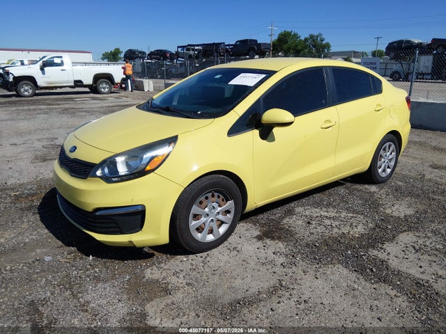 2016 Kia Rio Lx მანქანა იყიდება აუქციონზე, vin: KNADM4A34G6596854, აუქციონის ნომერი: 45077187