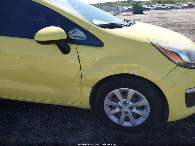 2016 Kia Rio Lx მანქანა იყიდება აუქციონზე, vin: KNADM4A34G6596854, აუქციონის ნომერი: 45077187