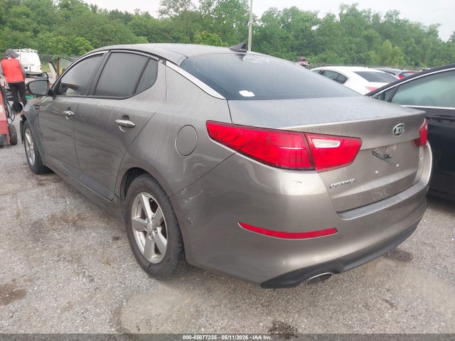 Продажа на аукционе авто 2015 Kia Optima Lx, vin: 5XXGM4A79FG466748, номер лота: 45077235