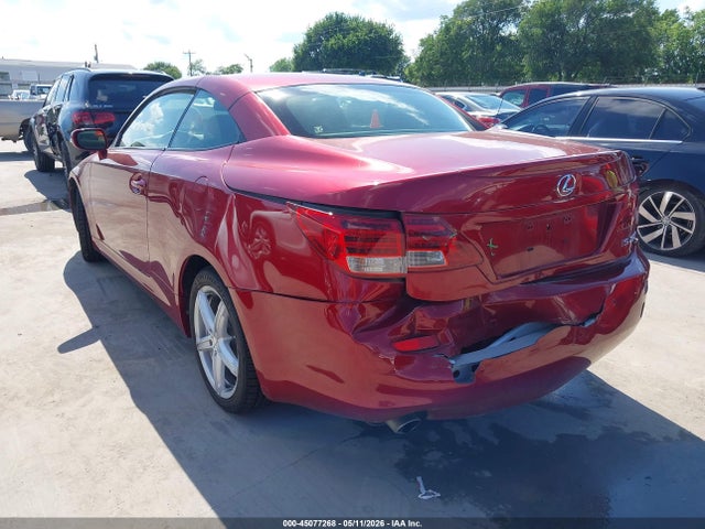 Aukcja sprzedaży 2013 Lexus Is 250c, vin: JTHFF2C26D2528023, numer aukcji: 45077268