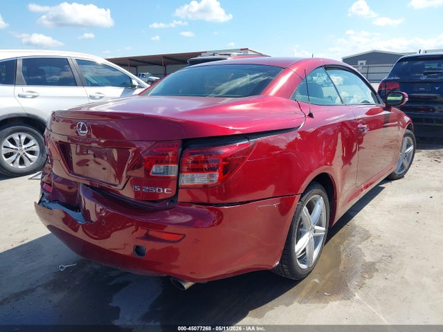 Aukcja sprzedaży 2013 Lexus Is 250c, vin: JTHFF2C26D2528023, numer aukcji: 45077268