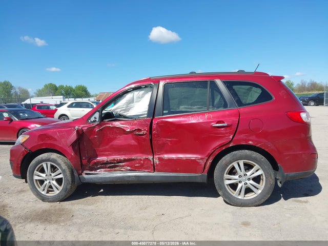 45077278 :رقم المزاد ، 5XYZKDAG1CG120201 vin ، 2012 Hyundai Santa Fe Limited V6 مزاد بيع