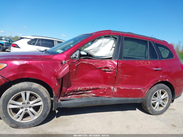 45077278 :رقم المزاد ، 5XYZKDAG1CG120201 vin ، 2012 Hyundai Santa Fe Limited V6 مزاد بيع