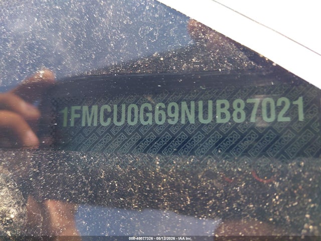 Продажа на аукционе авто 2022 Ford Escape Se, vin: 1FMCU0G69NUB87021, номер лота: 45077326