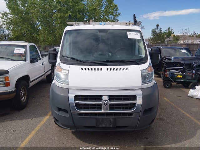 2018 Ram Promaster 1500 Low Roof 118 Wb მანქანა იყიდება აუქციონზე, vin: 3C6TRVNG0JE136862, აუქციონის ნომერი: 45077330