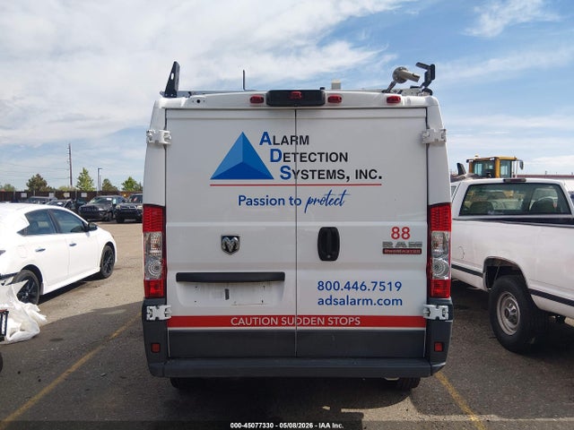 2018 Ram Promaster 1500 Low Roof 118 Wb მანქანა იყიდება აუქციონზე, vin: 3C6TRVNG0JE136862, აუქციონის ნომერი: 45077330