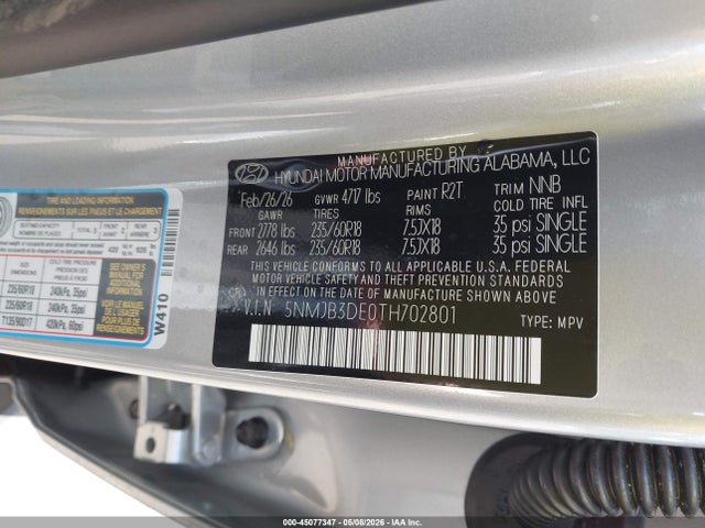 Hyundai TUCSON SEL 2026 5NMJB3DE0TH702801 Image 25