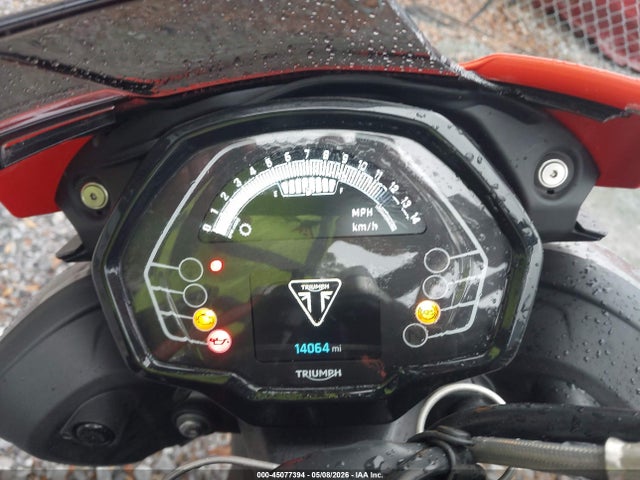 45077394 :رقم المزاد ، SMTA604S5STCH4584 vin ، 2025 Triumph Motorcycle Street Triple 765 R مزاد بيع
