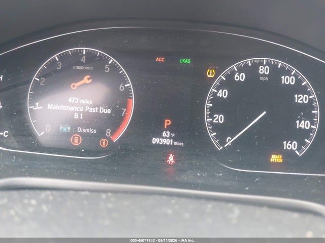 Auction sale of the 2019 Honda Accord Sport, vin: 1HGCV1F33KA127684, lot number: 45077432
