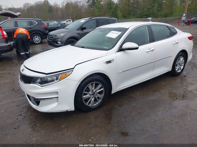 2017 Kia Optima Lx მანქანა იყიდება აუქციონზე, vin: KNAGT4L39H5147772, აუქციონის ნომერი: 45077503