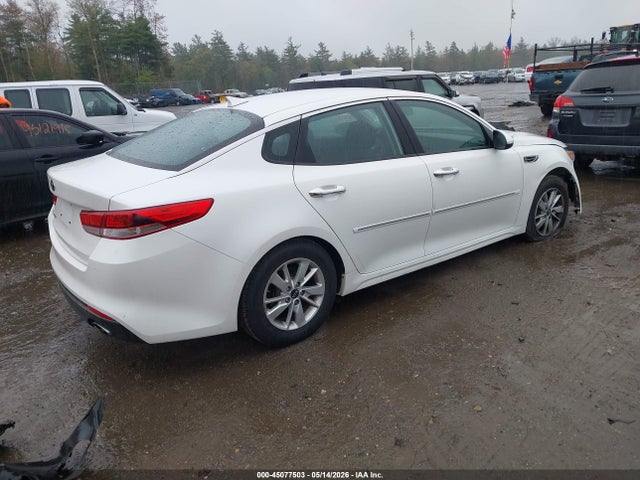 2017 Kia Optima Lx მანქანა იყიდება აუქციონზე, vin: KNAGT4L39H5147772, აუქციონის ნომერი: 45077503